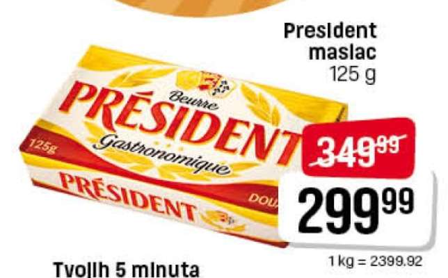 President maslac