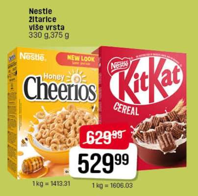 Nestle žitarice više vrsta