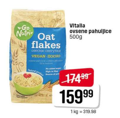 Vitalla ovsene pahuljice