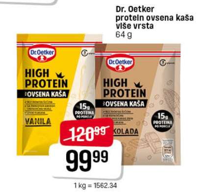Dr. Oetker protein ovesná kaše