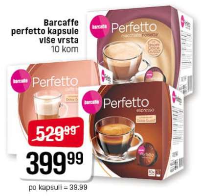 Barcaffè Perfetto kapsule