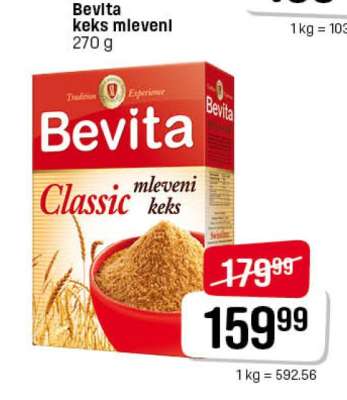 Bevita keks mleveni