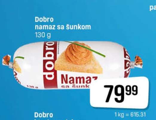 Dobro namaz sa šunkom