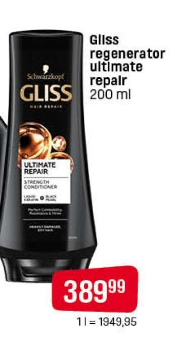 Gliss regenerator ultimate repair