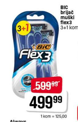 BIC brijač muški Flex3