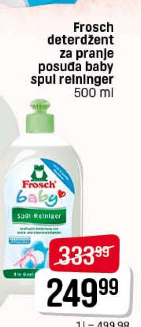 Frosch deterdžent za pranje posuda baby
