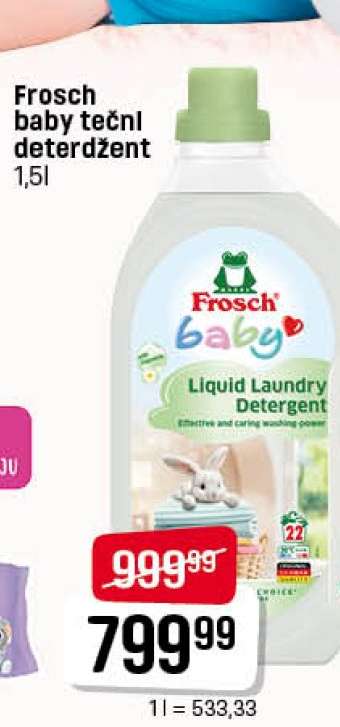 Frosch baby tečni deterždent