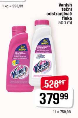 Vanish Tečni odstranjivač fleka