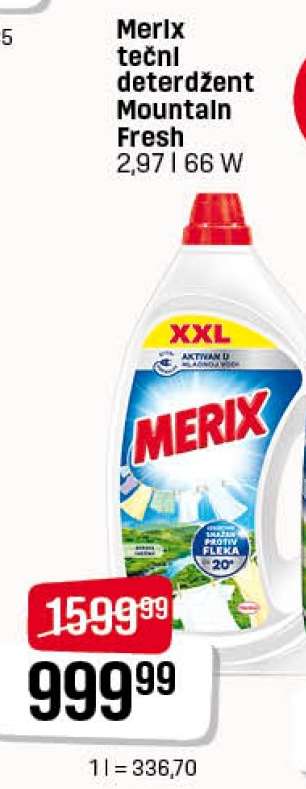 Merix tečni deterdžent Mountain Fresh