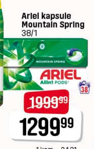 Ariel kapsule Mountain Spring 38/1