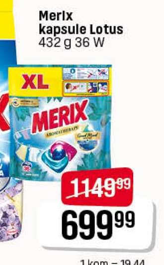 Merix kapsule Lotus