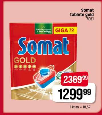 Somat tablete Gold 70/1