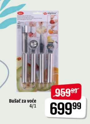 Bušač za voće 4/1