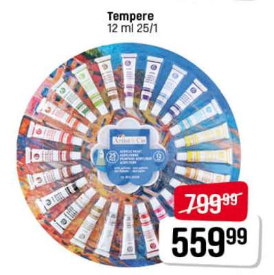 Tempere 12 ml 25/1