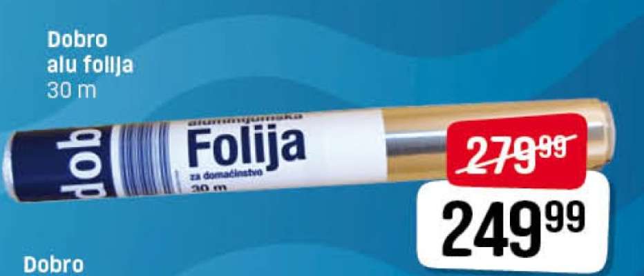 Dobro alu folija 30 m