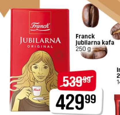 Franck jubilarna kafa