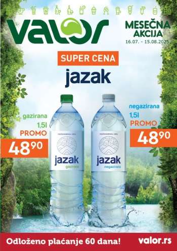 Valor katalog - 16.07.2025 - 15.08.2025.