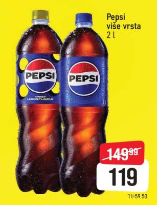 Pepsi više vrsta