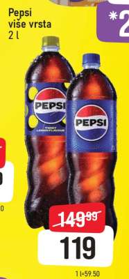 Pepsi više vrsta