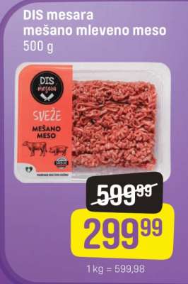 DIS mesara mešano mleveno meso