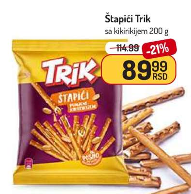 Štapići Trik sa kikirikijem 200 g