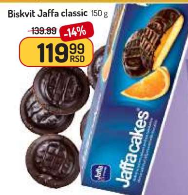 Biskvit Jaffa classic 150 g
