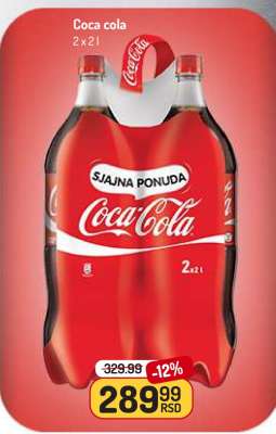 Coca Cola, 2x2l