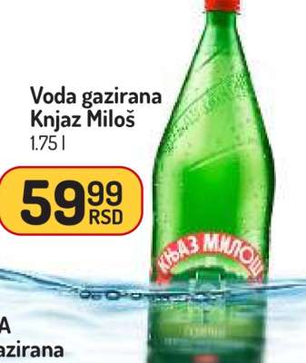 Voda gazirana Knjaz Miloš