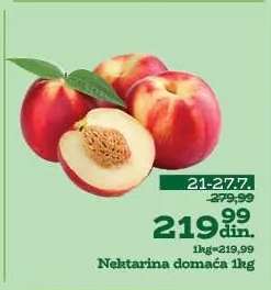Nektarina domaća 1kg