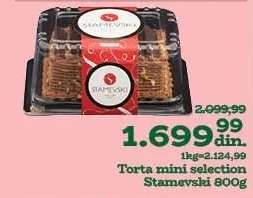 Torta mini selection Stamevski 800g