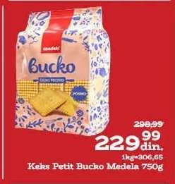 Keks petit Bucko Medela 750g