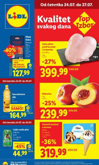 Lidl katalog - 24.07.2025 - 30.07.2025.