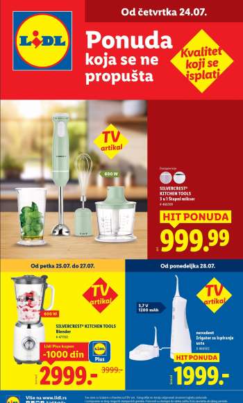 Lidl katalog - 24.07.2025 - 30.07.2025.