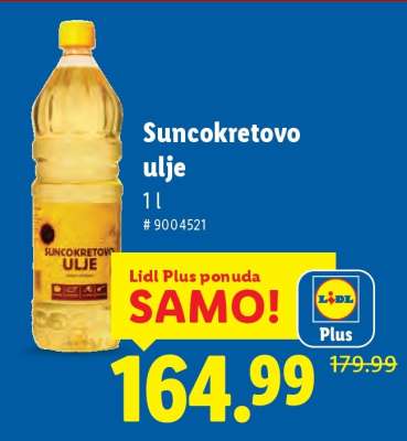 SUNCOKRETOVO ULJE