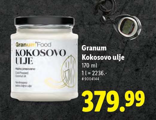 Granum kokosovo ulje