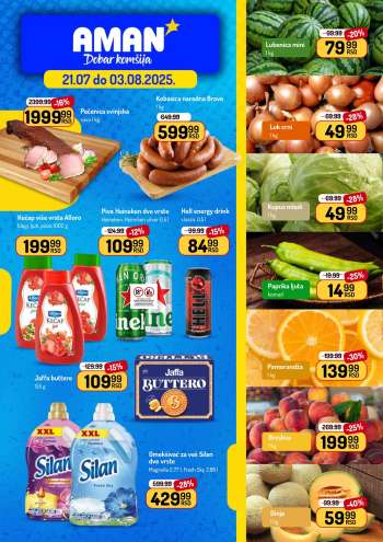 Aman katalog - 21.07.2025 - 03.08.2025.