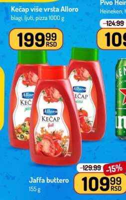 Kečap više vrsta Alloro