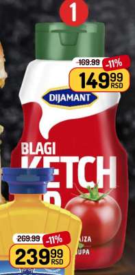 DIJAMANT BLAGI KETCHUP