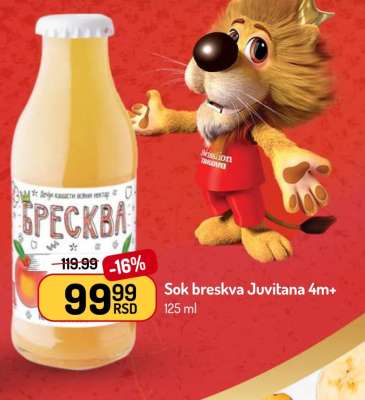 Sok breskva Juvitana 4m+