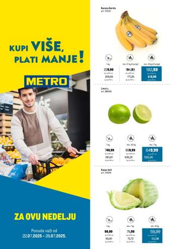 Metro katalog - 22.07.2025 - 28.07.2025.