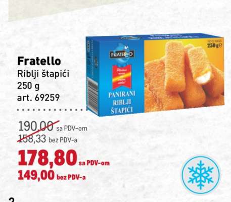 Fratello Riblji štapići