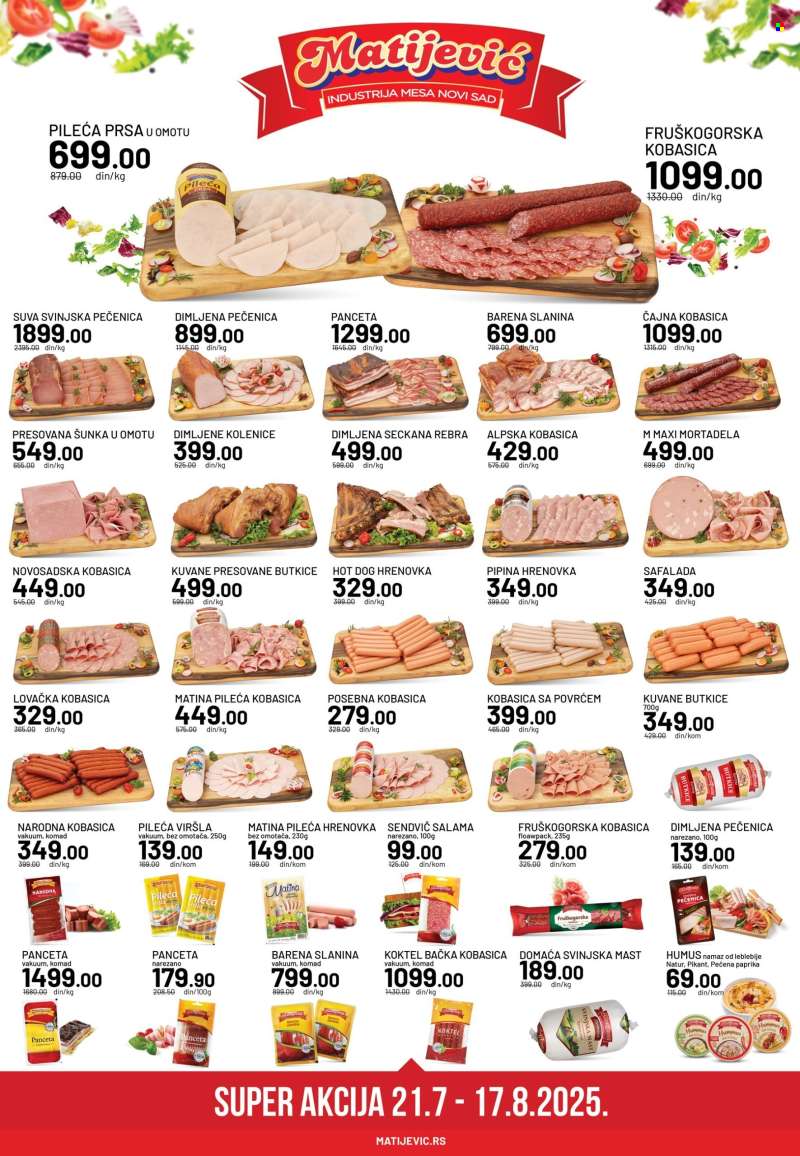Matijević katalog - 21.07.2025 - 17.08.2025.