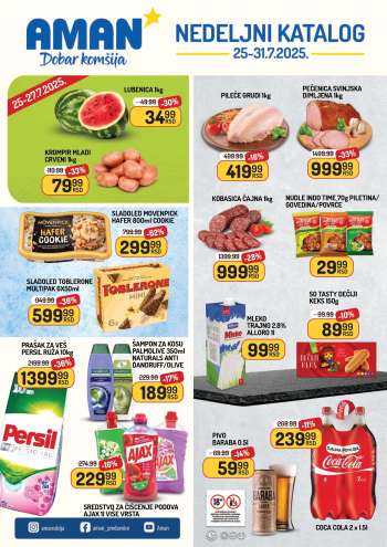 Aman katalog - 25.07.2025 - 31.07.2025.