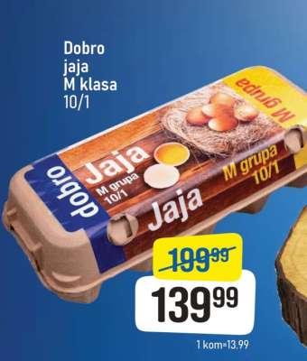Dobro jaja M klasa 10/1