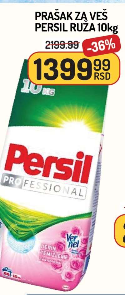Prašak za veš Persil Ruza 10kg