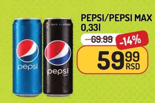 Pepsi, Pepsi Max, 0,33l