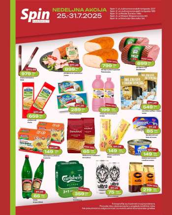 Spin Market katalog - 25.07.2025 - 31.07.2025.