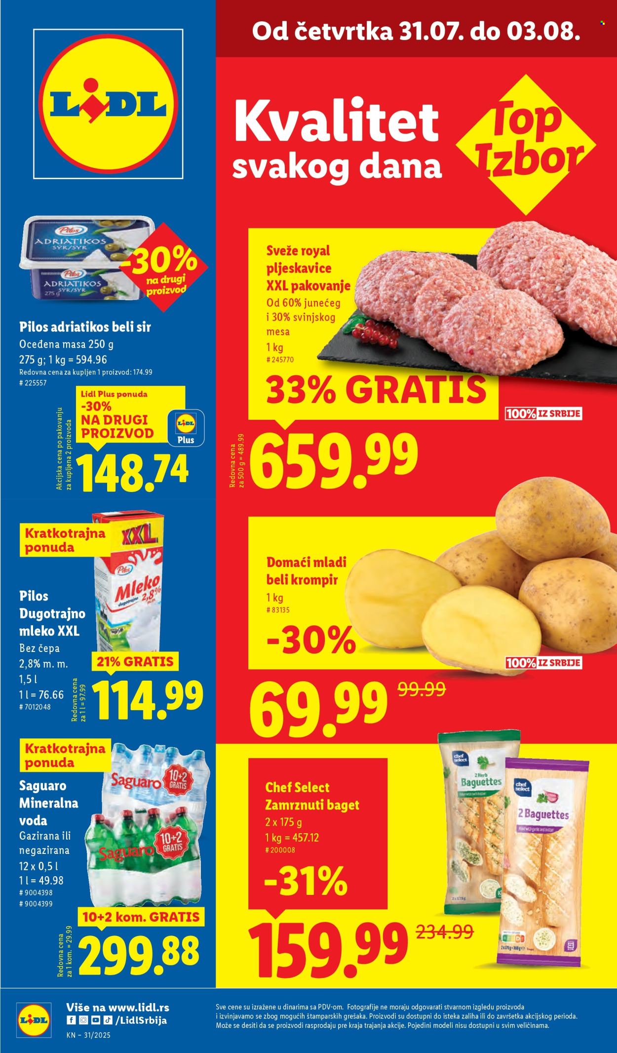 Lidl katalog - 31.07.2025 - 06.08.2025. Stranica 1