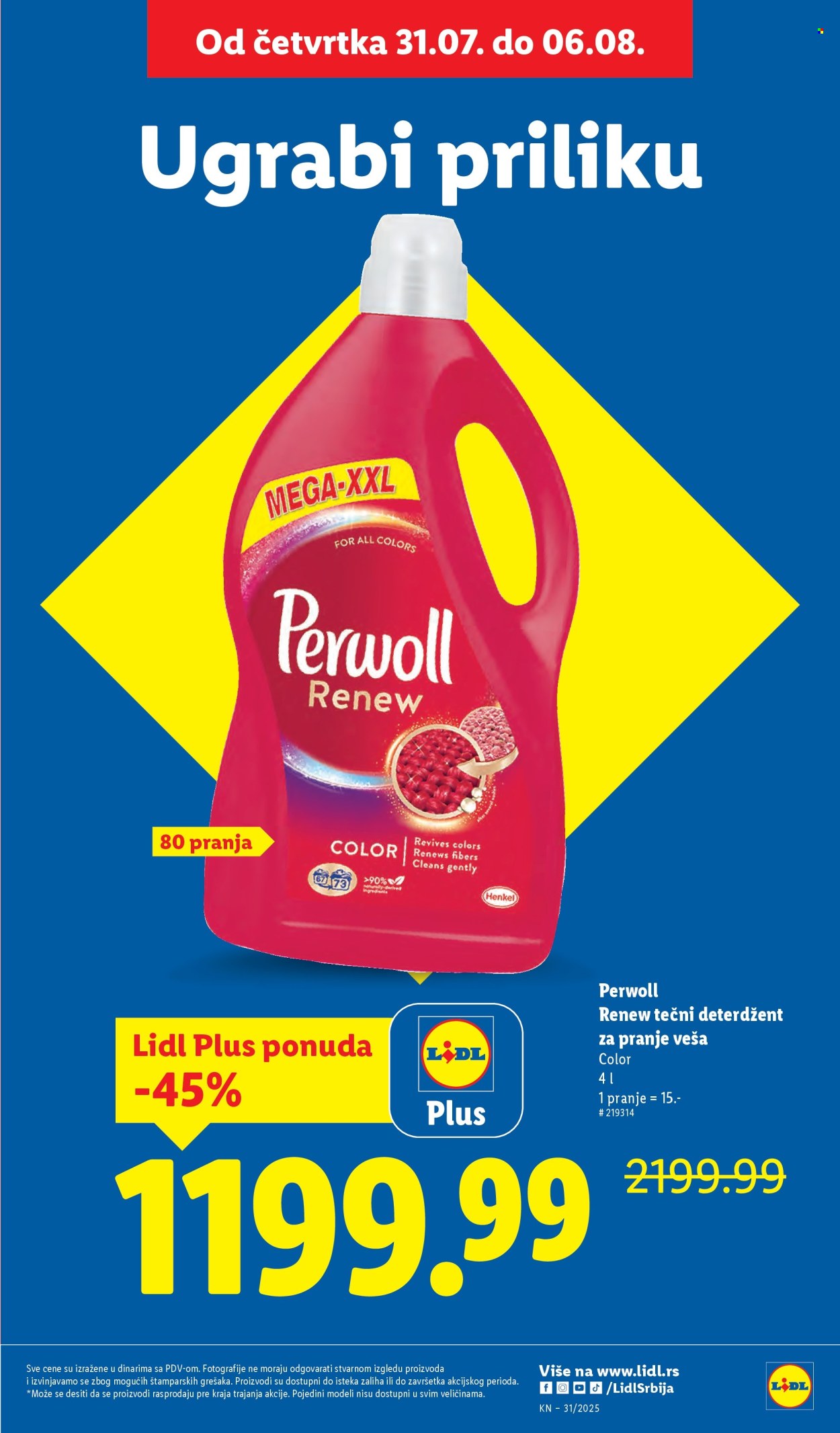 Lidl katalog - 31.07.2025 - 06.08.2025. Stranica 7