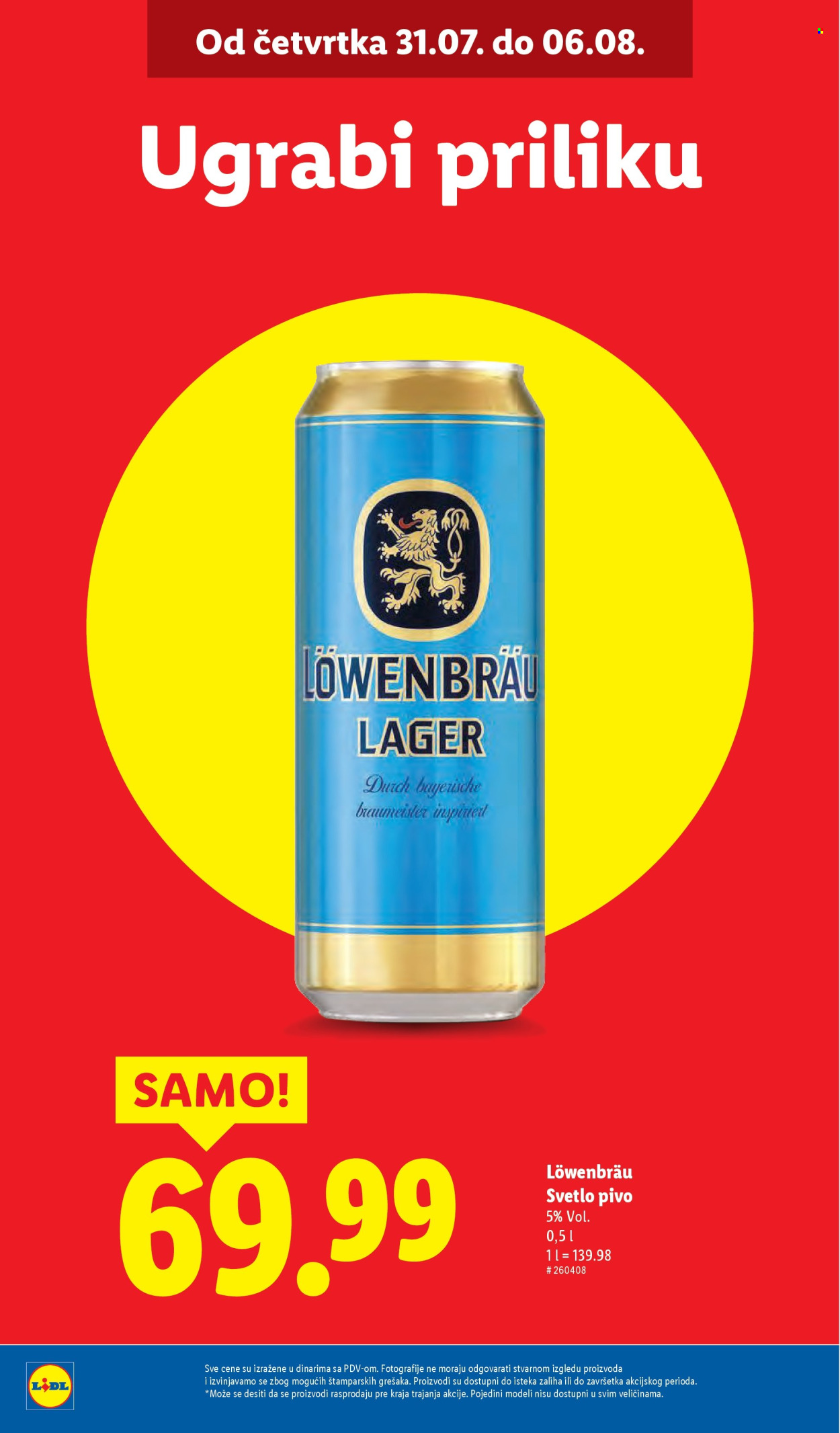 Lidl katalog - 31.07.2025 - 06.08.2025. Stranica 8